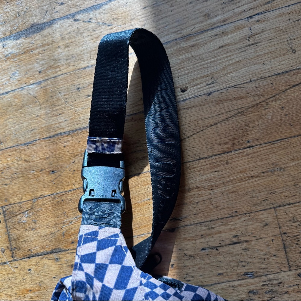 Baggu Indigo Trippy Checker Fanny Pack - Picture 7 of 9